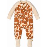 Luna Di Cotone 2.5 Tog %100 Organik Pamuklu Uyku Tulumu - Safari - 1 - 2 Yaş