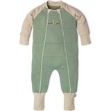 Luna di Cotone 2.5 TOG %100 Organik Pamuklu Uyku Tulumu - Yeşil - 1 - 2 Yaş