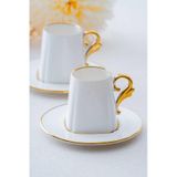 Luna Duo 2 Kişilik Kahve Fincanı Takımı - 90 Ml