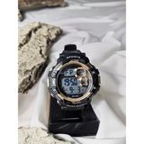 Luna Jewelry Titan Force Erkek Dijital Spor Kol Saati - Altın - Siyah