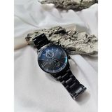 Luna Jewelry Zenith Valor Erkek Çelik Kordon Kol Saati - Antrament Siyah