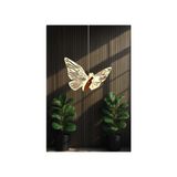 Luna Lighting Kelebek Model Gold Kaplama 3 Renk Metal Salon Mutfak Oturma Yatak Odası Modern LED Sarkıt Avize - 1 - Altın