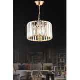 Luna Lighting Modern Luxury Kristal Gold Avize