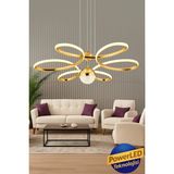 Luna Lighting Suyolu Mutfak Salon Oturma Yatak Odası Modern LED Beyaz Işık Avize - Gold