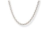 Luna Taşlı Zincir Choker Kolye 1 mikron 18 Ayar Altın/Rodyum Kaplama (925 Ayar Gümüş Üzerine)