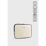 Lunablu 11-13" Inç Su Geçirmez Kumaş Özellikli Tablet Macbook Laptop Notebook Kılıfı/çantası - Krem