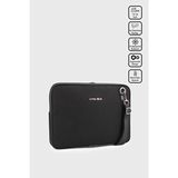 Lunablu 13-14" Inç Su Geçirmez Kumaş Özellikli Suni Deri Macbook Air-Pro Evrak Notebook Çantası