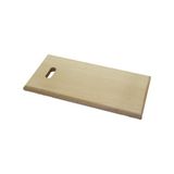 Lunaev 20X40CM KALIN=2.5CM AHŞAP KESİM PANOSU - ET TAHTASI EL GEÇMELİ KULP