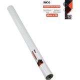 Lunaev 2MT X 45CM BEYAZ SADE TEZGAH ÜSTÜ FOLYO STİCKER - DUVAR KAĞIT KENDİNDEN YAPIŞKANLI - EKO DEKORASYON - DAYANIKLI