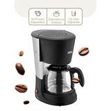 Lunaev 2'si 1 Arada Filtre Kahve - Çay Demleme Makinesi 1.2 L Cam Hazne - Su Seviye Gösterge Scm-2938