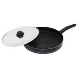 Lunaev 30 cm Metal Kapaklı Balık Tavası