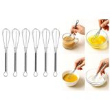 Lunaev 6PCS Mini - 13 cm Metal Çırpıcı