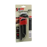 Lunaev 9PCS Siyah Uzun - Düz 180 mm Alyan Allen Anahtar Takımı Brkt-800703 El Aletleri