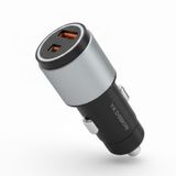 Lunaev Araç İçi Çakmaklığa TakılanType-C ve USB Girişli 2 Portlu Hızlı Şarj Adaptörü