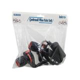 Lunaev ÇEVİRMELİ BİSİKLET VİTES KOLU SETİ 2PCS VİTES KOLU - 2PCS ELCİK - TEL - TEL KORUYUCU KANAL KABLO