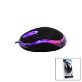 Lunaev EVEREST KM-6809 KABLOLU USB - IŞIKLI SİYAH OPTİK MOUSE 1200 DPI VAKUMLU AMBALAJ 110CM KABLO
