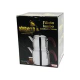 Lunaev FİLİNTA JUMBO BOY ÇELİK ÇAYDANLIK SETİ ÇİFT KAPAKLI RENKLİ BAKALİT KULP ÜST DEMLİK: 2LT - ALT SULUK: 4LT KENDİNDEN SÜZGEÇLİ (4490)