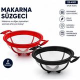 Lunaev Küçük Makarna Süzgeci Plastik - 1 - 2 L