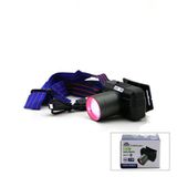 Lunaev Şarjlı 30 W Kafa Lambası Fener 1 LED USB - Type-C Kademe Işık Ayarı - Flaşör