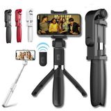 Lunaev Selfie Stick L01 Bluetooth Kumandalı Selfie Çubuğu Tripod Monopod