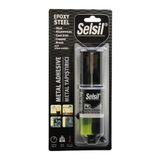 Lunaev Selsil Epoxy Steel Metal Şırınga Epoksi Yapıştırıcı 28GR. Metal - Çelik - Alüminyum - Ahşap -