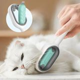 Lunaev Su Hazneli Kedi ve Köpek Tüyü Toplamama Fırçası Su Hazneli Pet Tarağı