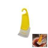 Lunaev Yağ - Leke Kazıyıcı Mini Silikon Spatula Plastik Saplı - Askılıklı