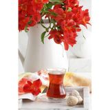 LUNAHOME5 LAV Ajda 6 Lı Çay Bardağı Beyaz