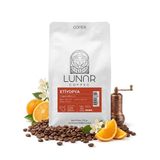 Lunar Coffee Etiyopya Yırgacheffe Gr.2 Yöresel Çekirdek Kahve 250 g - Orta-Koyu Kavrum, Portakal, Yasemin ve Narenciye Notalı Gurme Kahve Çekirdeği