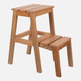 Lunar Merdiven Tabure Naturel 55 cm