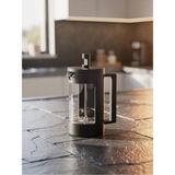 Lunara French Press 300 ml Isıya Dayanıklı Korumalı - Siyah