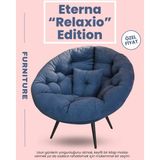 Lunare Maison Collection | Modern & Zarif Tekli Koltuk Berjer | Rahat Dinlenme Koltuğu - Lacivert
