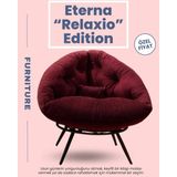 Lunare Maison Collection | Modern & Zarif Tekli Koltuk Berjer | Rahat Dinlenme Koltuğu - Mor