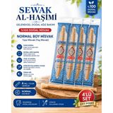 Lunariastore Sewak Al-Haşimi Misvak Seti 4'lü Taze Misvak (Yaş Misvak) 6 Inç (15 cm)
