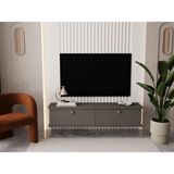 Lunaris Tv Ünitesi - Tv Sehpası 140 cm Duvara Monte %100 Mdf - Gri