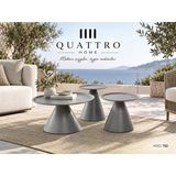 Lunaro 752 3’Lü Yuvarlak Orta Sehpa-Sehpa: 70 × 70 × 44 Cm Sehpa: 70 × 70 × 44 Cm Sehpa: 40 × 40 × 48 Cm