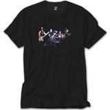 Lunas Glow Metallica Konser Siyah Tişört