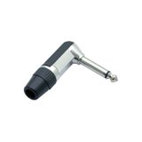 Lunatic 11254 Plastik Gövde Metal Uç 6.3 mm Mono L Tip Gitar Jack