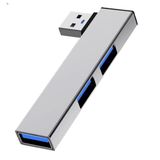 Lunatic 1360 USB 3.0 Hub 3 Portlu Çoklayıcı Çoğaltıcı Dönüştürücü Çevirici Adaptör 3 Port Tek bir portu USB 3.0 ve 2 adet USB 2.0 bağlantı noktasına dönüştür Filmleri, fotoğrafları dosyaları aktarın