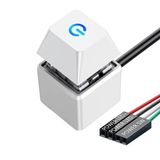 Lunatic 1550 PC Led Işıklı 1.8m Harici Başlatma Güç Açma Kapama Düğmesi POWER SW bağlantısı (anakarta doğrudan uyumlu) Tüm standart PC anakartlarıyla uyumlu Hem mevcut kasa düğmesi hem bu ürün Çalışı