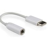 Lunatic 1744 Type C To 3.5mm Kulaklık Ses Çevirici Dönüştürücü USB Type-C Male to 3.5 mm Female Stereo Audio Adapter Aux Adaptör (Samsun modeller ile uyumlu değildir)