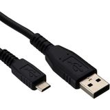Lunatic 18298 Androıd*samsung Serisi USB To Mıcro USB 50 cm Siyah Şarj ve Data Kablosu