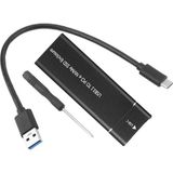 Lunatic 1852 USB 3.1 Type C To Pci-E Express Nvme SSD Hard Disk Kutusu Desteklediği Disk BOYUTU:30/42/60/80MM +Type-C To Usb3.0 Bağlantı Kablosu (Bu Ürün Sadece Nvme Ssdleri Destekler) - Altın