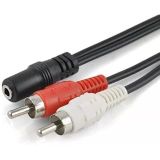 Lunatic 2348 40 Cm 3.5mm Stereo To 2rca Tos Çevirici Dönüştürücü Kablosu