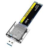 Lunatic 2952 M.2 Sata To Usb 3.0 Gen1 Ngff Ssd 5gbps Harddisk Kutu Çevirici Adaptör USB 3.0 Gen 1 5Gbps yüksek hızlı iletim sağlar.