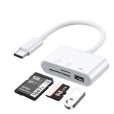 Lunatic 3252 Usb Type C To Sd Microsd Tf Kart Okuyucu Usb 3in1 Çevirici Dönüştürücü Adaptör