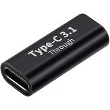 Lunatic 3352 Type C Usb 3.1 Dişi Çevirici Dönüştürücü Adaptör Type C Dişi To Type C DiSi 3.1 Yüksek Hızlı Veri Aktarım Desteği (10Gbps) Çift Yönlü Çalışma Alüminyum Alaşımlı Kaliteli Malzeme