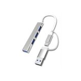 Lunatic 3360 Usb 3.0 Type C Hub 4 Port Çoklayıcı Çoğaltıcı Çevirici Dönüştürücü Adaptör