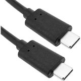 Lunatic 3447 Type C To Type Erkek Erkek Data Şarj Kablosu USB 3.1 Tip-C bağlantı noktası Ters Çevrilebilir takmak için doğru yön bulmaya gerek yok Aktarım hız USB 3.0/2.0 4'ten daha hızlı (0,50 Metre)
