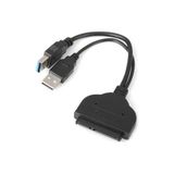 Lunatic 3745 USB 3.0 2.5' Inç Sata SSD HDD Hard Disk Çevirici Dönüştürücü Adaptör Kablosu